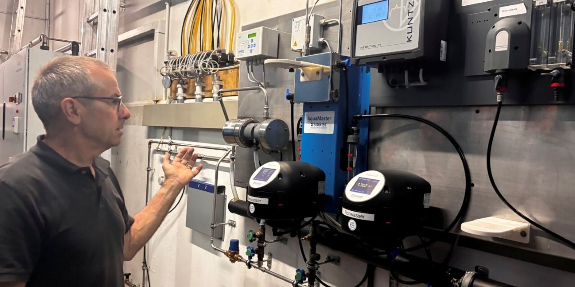 Einblicke in das Seewasserwerk Sempach